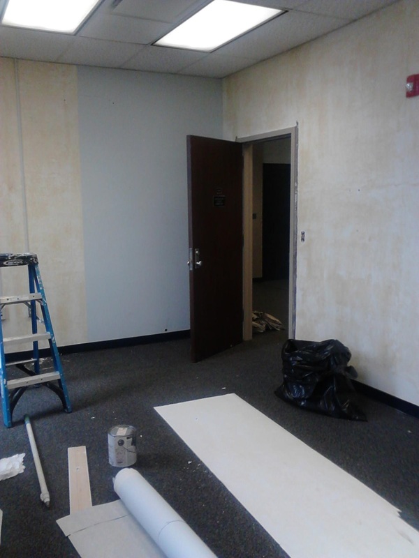 Commercial Paint Job Before Picture