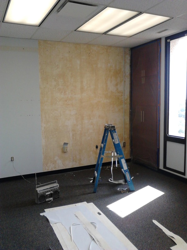 Commercial Paint Job Before Picture